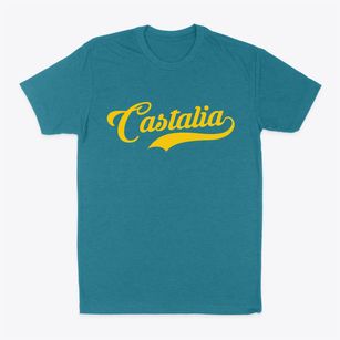 Castalia Iowa Vintage Team Classic Dad T-Shirt