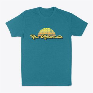 New Martinsville West Virginia Sublime Sunset Classic Dad T-Shirt