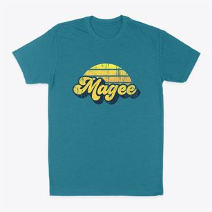Magee Mississippi Sublime Sunset Classic Dad T-Shirt
