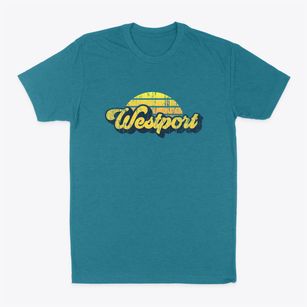 Westport North Carolina Sublime Sunset Classic Dad T-Shirt
