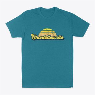 Charlottesville Virginia Sublime Sunset Classic Dad T-Shirt