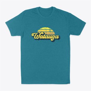Watauga Tennessee Sublime Sunset Classic Dad T-Shirt