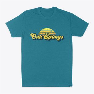 Oak Springs Arizona Sublime Sunset Classic Dad T-Shirt