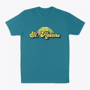 St. Helens Oregon Sublime Sunset Classic Dad T-Shirt