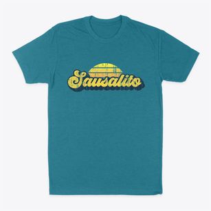Sausalito California Sublime Sunset Classic Dad T-Shirt