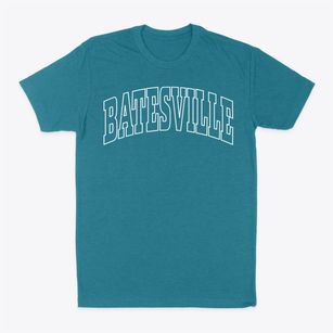 Batesville Indiana Trendy Block Classic Dad T-Shirt