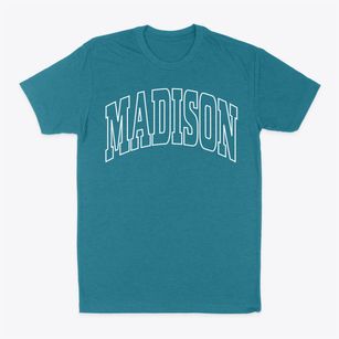 Madison Florida Trendy Block Classic Dad T-Shirt