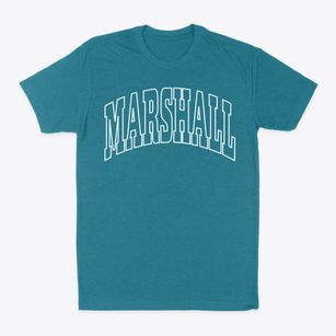 Marshall North Carolina Trendy Block Classic Dad T-Shirt