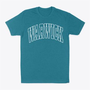 Warwick Massachusetts Trendy Block Classic Dad T-Shirt