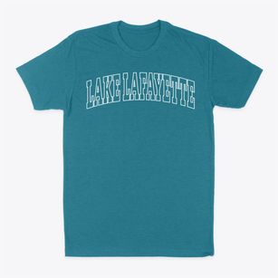 Lake Lafayette Missouri Trendy Block Classic Dad T-Shirt