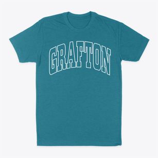 Grafton Nebraska Trendy Block Classic Dad T-Shirt