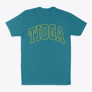 Tioga New York Trendy Block Classic Dad T-Shirt