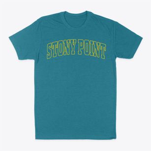 Stony Point North Carolina Trendy Block Classic Dad T-Shirt