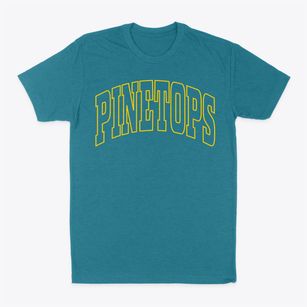 Pinetops North Carolina Trendy Block Classic Dad T-Shirt