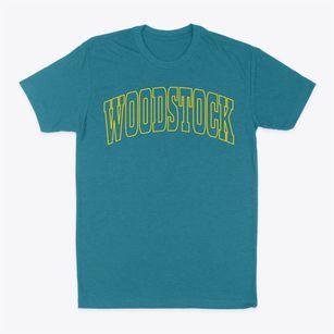 Woodstock Maine Trendy Block Classic Dad T-Shirt