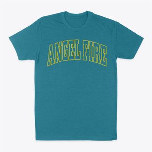 Angel Fire New Mexico Trendy Block Classic Dad T-Shirt