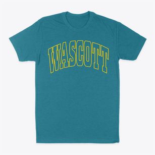 Wascott Wisconsin Trendy Block Classic Dad T-Shirt