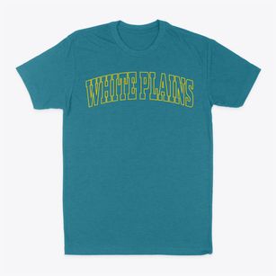 White Plains Georgia Trendy Block Classic Dad T-Shirt