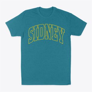 Sidney Arkansas Trendy Block Classic Dad T-Shirt
