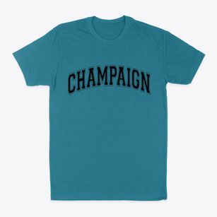 Champaign Illinois Varsity Classic Dad T-Shirt