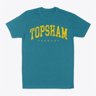 Topsham Vermont Urban Vibe Classic Dad T-Shirt