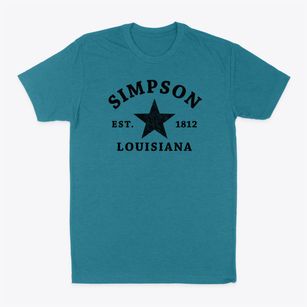 Simpson Louisiana Star Classic Dad T-Shirt