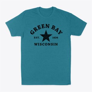 Green Bay Wisconsin Star Classic Dad T-Shirt