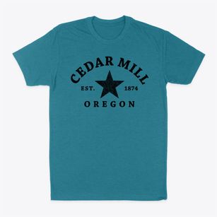 Cedar Mill Oregon Star Classic Dad T-Shirt