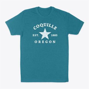 Coquille Oregon Star Classic Dad T-Shirt