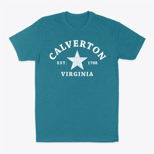 Calverton Virginia Star Classic Dad T-Shirt