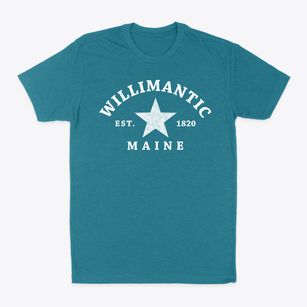 Willimantic Maine Star Classic Dad T-Shirt
