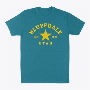Bluffdale Utah Star Classic Dad T-Shirt