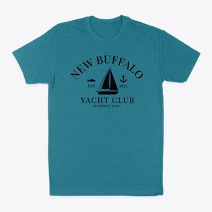 New Buffalo Michigan Yacht Club Classic Dad T-Shirt