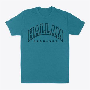 Hallam Nebraska Inline Classic Dad T-Shirt