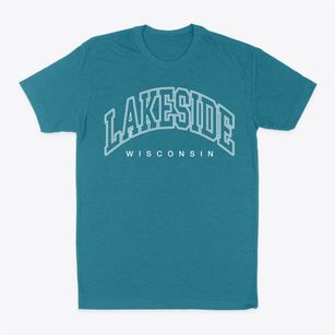 Lakeside Wisconsin Inline Classic Dad T-Shirt