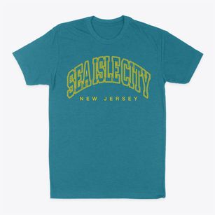 Sea Isle City New Jersey Inline Classic Dad T-Shirt