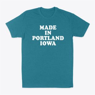 Portland Iowa Classic 70s Classic Dad T-Shirt