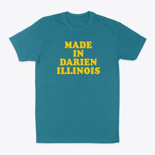 Darien Illinois Classic 70s Classic Dad T-Shirt