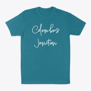 Columbus Junction Iowa Freestyle Classic Dad T-Shirt
