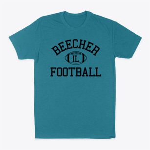Beecher Illinois Football Classic Dad T-Shirt