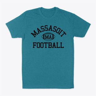 Massasoit Massachusetts Football Classic Dad T-Shirt
