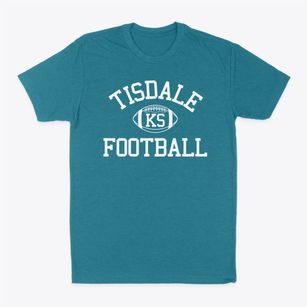 Tisdale Kansas Football Classic Dad T-Shirt