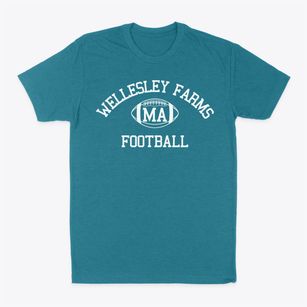 Wellesley Farms Massachusetts Football Classic Dad T-Shirt