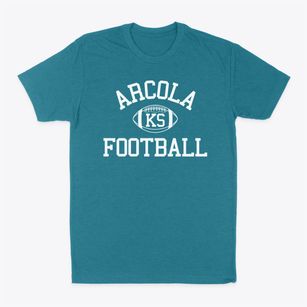 Arcola Kansas Football Classic Dad T-Shirt