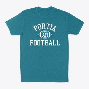 Portia Arkansas Football Classic Dad T-Shirt