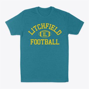Litchfield Illinois Football Classic Dad T-Shirt
