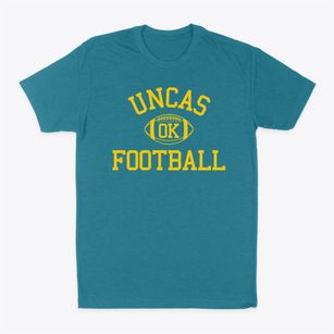 Uncas Oklahoma Football Classic Dad T-Shirt