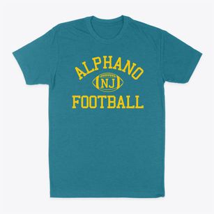 Alphano New Jersey Football Classic Dad T-Shirt