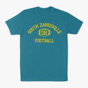 South Zanesville Ohio Football Classic Dad T-Shirt