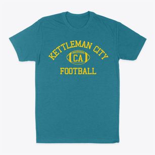 Kettleman City California Football Classic Dad T-Shirt